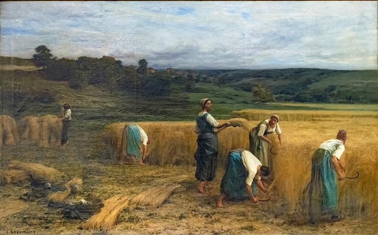 The Harvest, 1874 - Léon Augustin Lhermitte