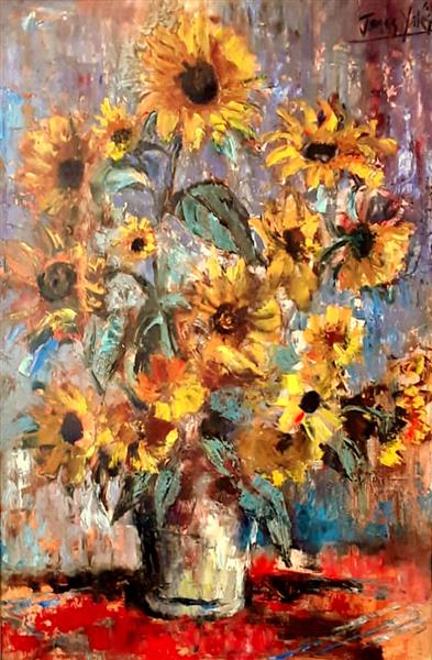 Sunflowers - DinksFãStan Private Collection, 1980 - James Yates