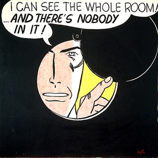 I Can See the Whole Room...and There's Nobody in It!, 1961 - Roy Lichtenstein