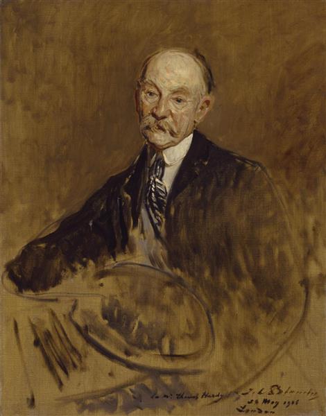 Thomas Hardy, 1906 - Jacques-Émile Blanche