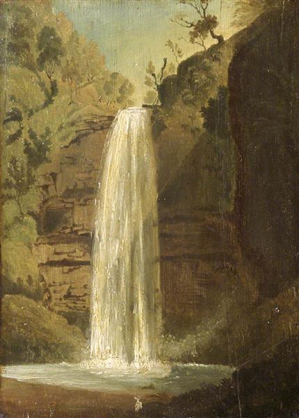 Sgwd yr Henryd, Vale of Neath, 1819 - Penry Williams