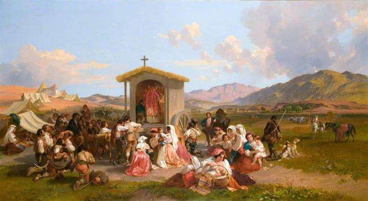 Mass for the Reapers, 1858 - Penry Williams