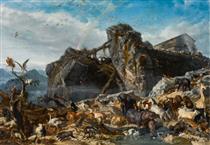 Noah's ark - Filippo Palizzi