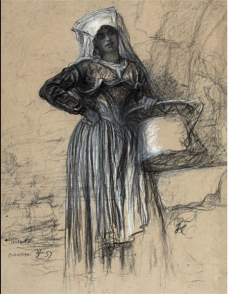 Adela, 1859 - Ernest Hébert