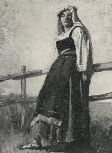 The ciociara, 1867 - 1868 - Федерико Фаруффини