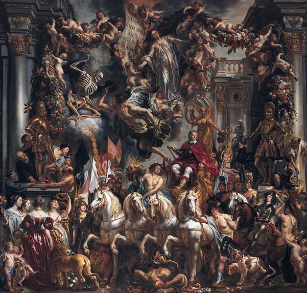Triumph of Frederik Hendrik, 1647 - 1652 - 雅各布·乔登斯