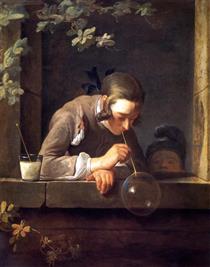 Soap Bubbles - Jean-Baptiste-Simeon Chardin