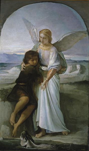 Tobias and the Angel, 1858 - 1863 - Эдуардо Росалес
