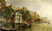 York Watergate and the Adelphi from the River, London - Джон О'Коннор