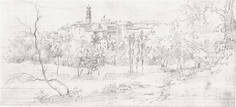 San Marcello Pistoiese, 1861 - Odoardo Borrani
