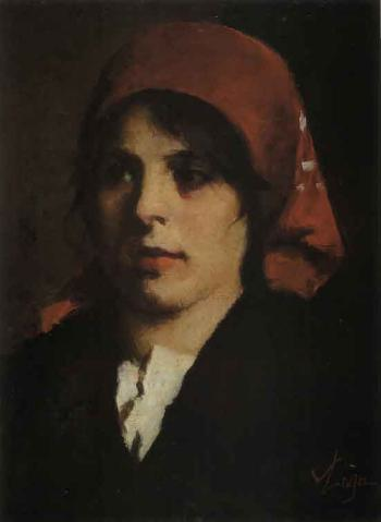 Woman from Gabbro, 1888 - Сильвестро Лега