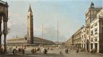 Piazza San Marco Looking South and West - Canaletto