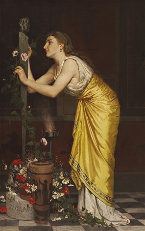 A young vestal - Diogène Maillart