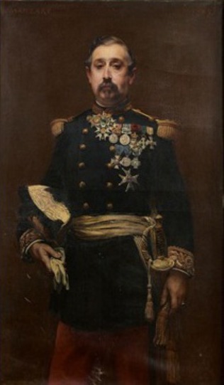 Portrait of Aynard, Count of Clermont-Tonnerre, Brigadier General, 1893 - Diogène Maillart