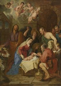 The Adoration of the Shepherds - Gaspar de Crayer