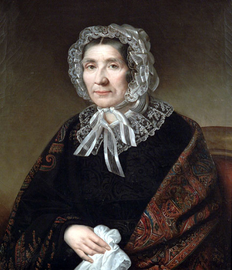 Portrait of Elena Botta, c.1840 - Giuseppe Tominz