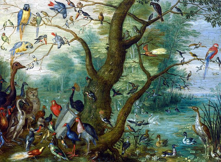 Concert of Birds - Jan van Kessel the Elder