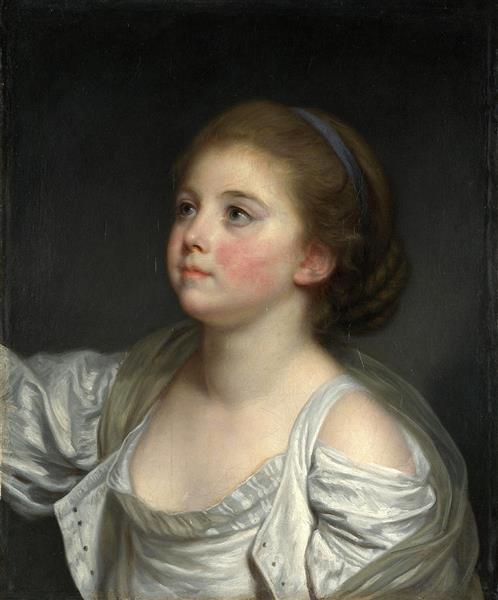 A Girl - Jean-Baptiste Greuze