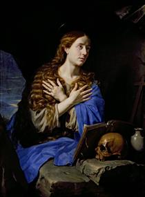 The Penitent Magdalene - Philippe de Champaigne