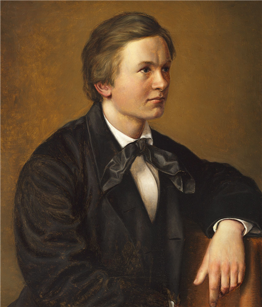 Portrait of Kristian Zahrtmann, 1863 - Wenzel Tornøe