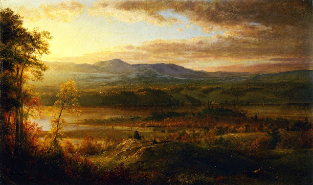 Mountains from the Home of the Artist - Фредерік Эдвін Чьорч