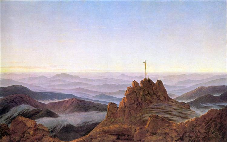 Matin dans les Monts des Géants, 1810 - 1811 - Caspar David Friedrich