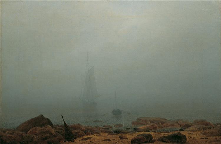 Fog, 1807 - Caspar David Friedrich