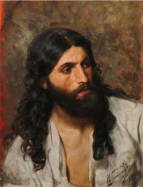 Portrait of a Bearded Man - Генріх Семирадський