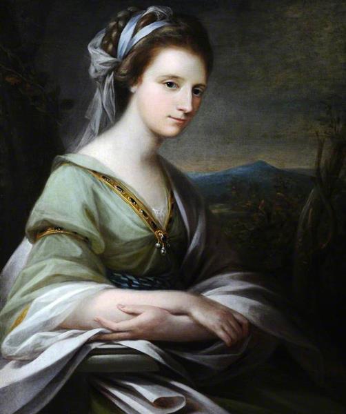 Lady Frances Greville (1744–1825), Lady Harpur, 1767 - 安吉莉卡·考夫曼