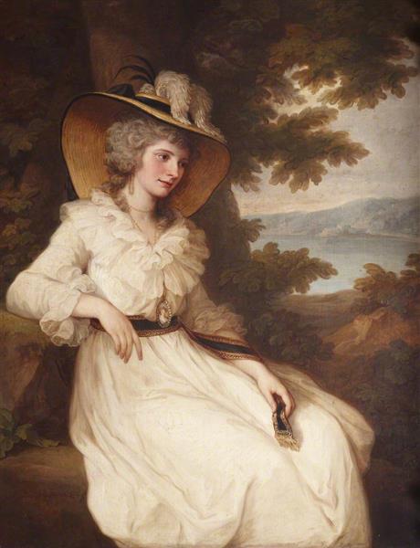 Lady Elizabeth Foster, 1785 - Ангелика Кауфман