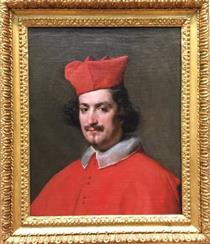 Portrait of Cardinal Camillo Astali Pamphili - 委拉斯奎茲