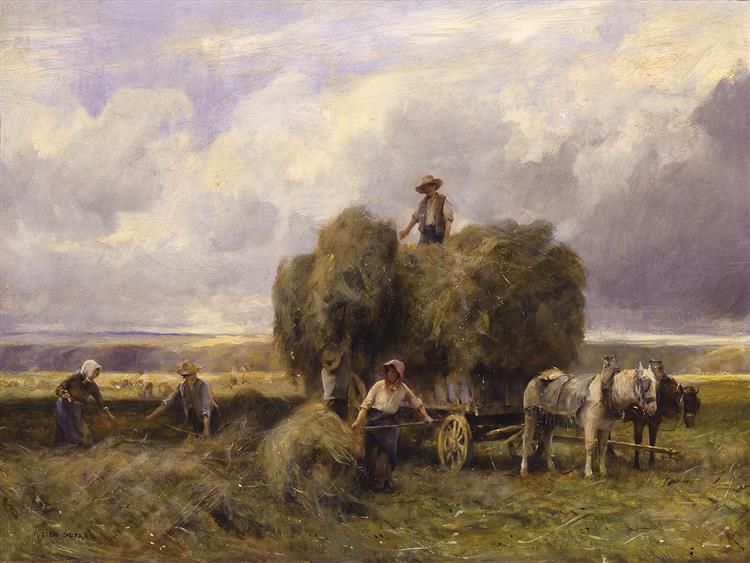 The Haymakers, c.1905 - Жюльен Дюпре
