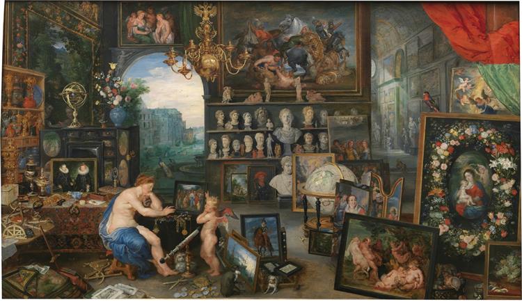 Sight - The Five Senses (series), 1617 - Peter Paul Rubens