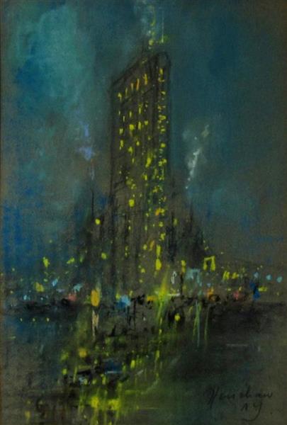 Flatiron Building, New York - Glenn Cooper Henshaw