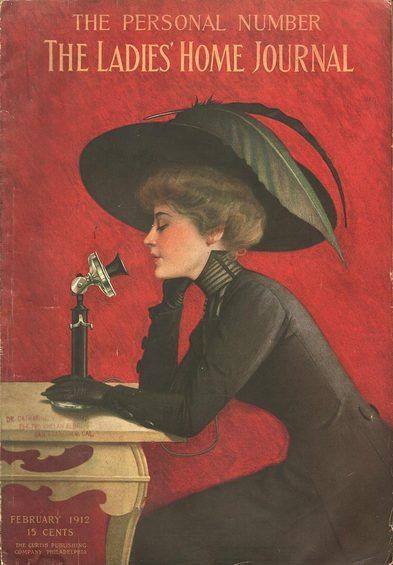 The Girl at the Telephone, 1912 - Harry Watrous