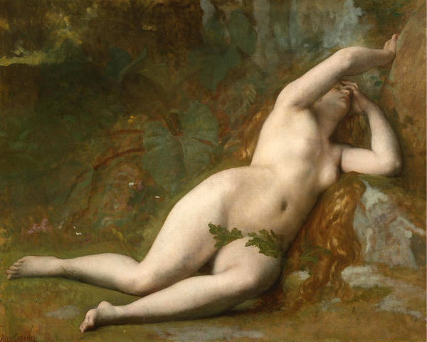 Eve After the Fall, 1863 - Александр Кабанель