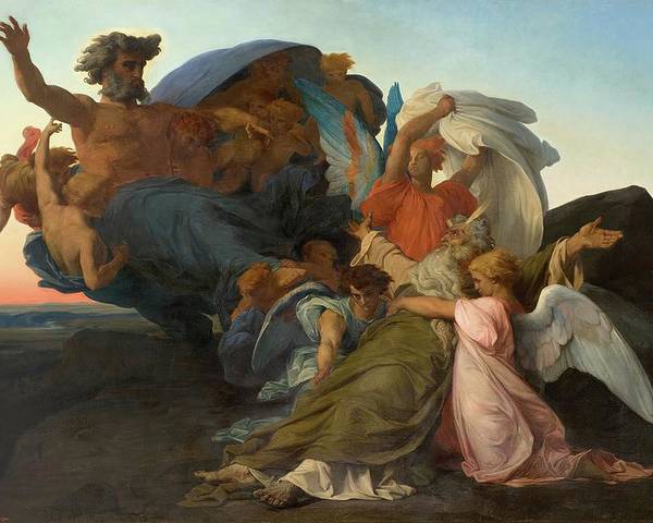 The Death of Moses, 1851 - Александр Кабанель