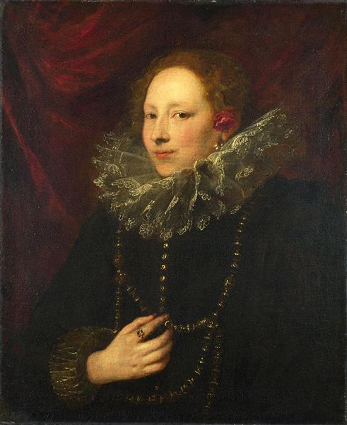 Portrait of a Woman - Anton van Dyck