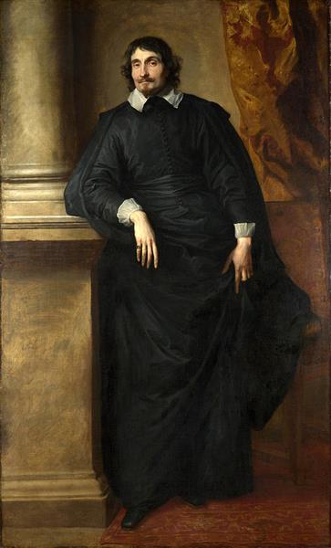 Portrait of the Abbe Scaglia - Anthony van Dyck