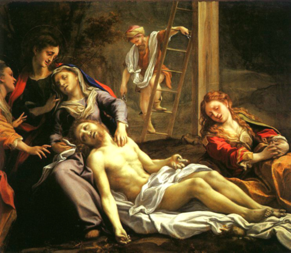 Lamentation of Christ - Correggio