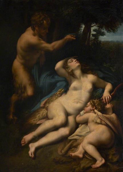 Jupiter and Antiope - Le Corrège