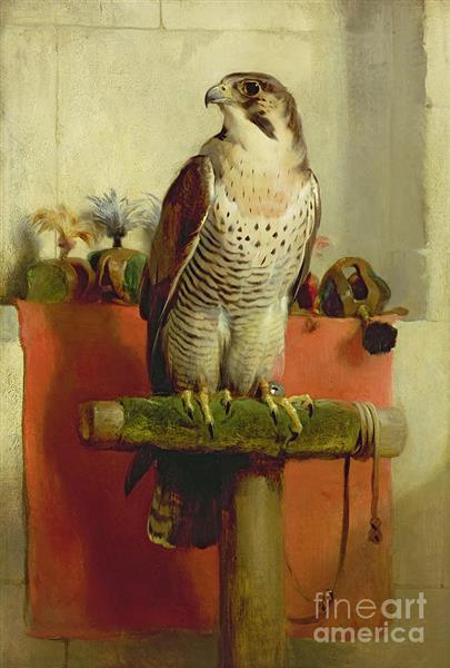 The Falcon, 1837 - Edwin Landseer