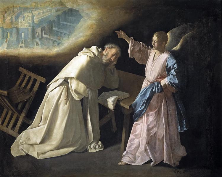 La Vision de saint Pierre Nolasque, 1629 - Francisco de Zurbarán