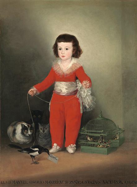 Don Manuel Osorio Manrique de Zuniga, c.1787 - Francisco Goya