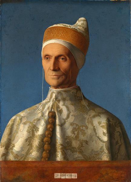 portrait du doge Leonardo Loredano, c.1501 - Giovanni Bellini