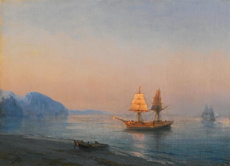 Morning in Yalta - Ivan Aivazovsky