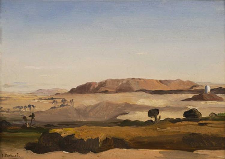 Landscape in Egypt - Жан-Франсуа Портальс