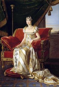 Portrait of Pauline Bonaparte princess Borghese - Мари-Гийемин Бенуа