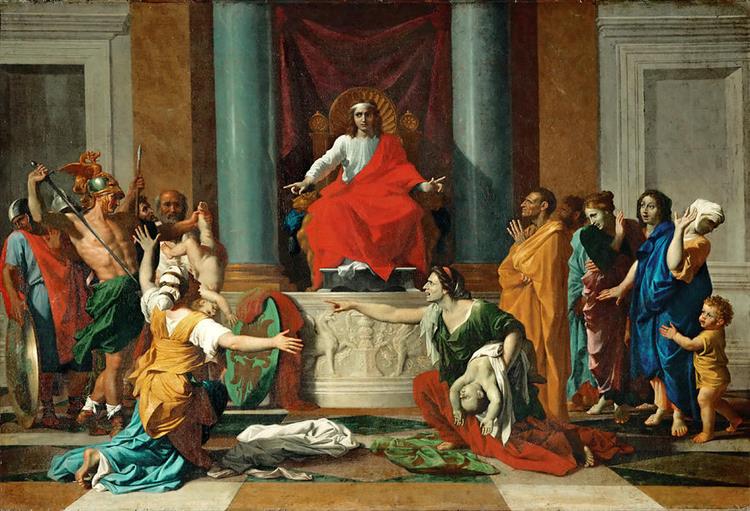 The Judgment of Solomon - Nicolas Poussin