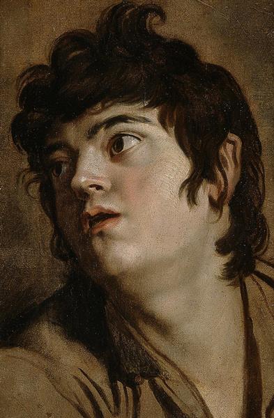 Head of a Young Man - Peter Paul Rubens